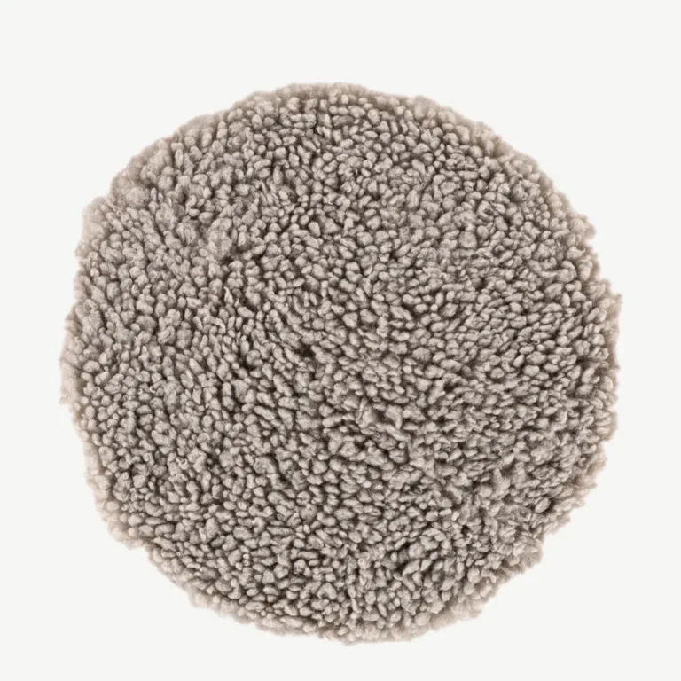 Helehall ümmargune toolipadi Katy, ø34 cm, polüester - 61252-106