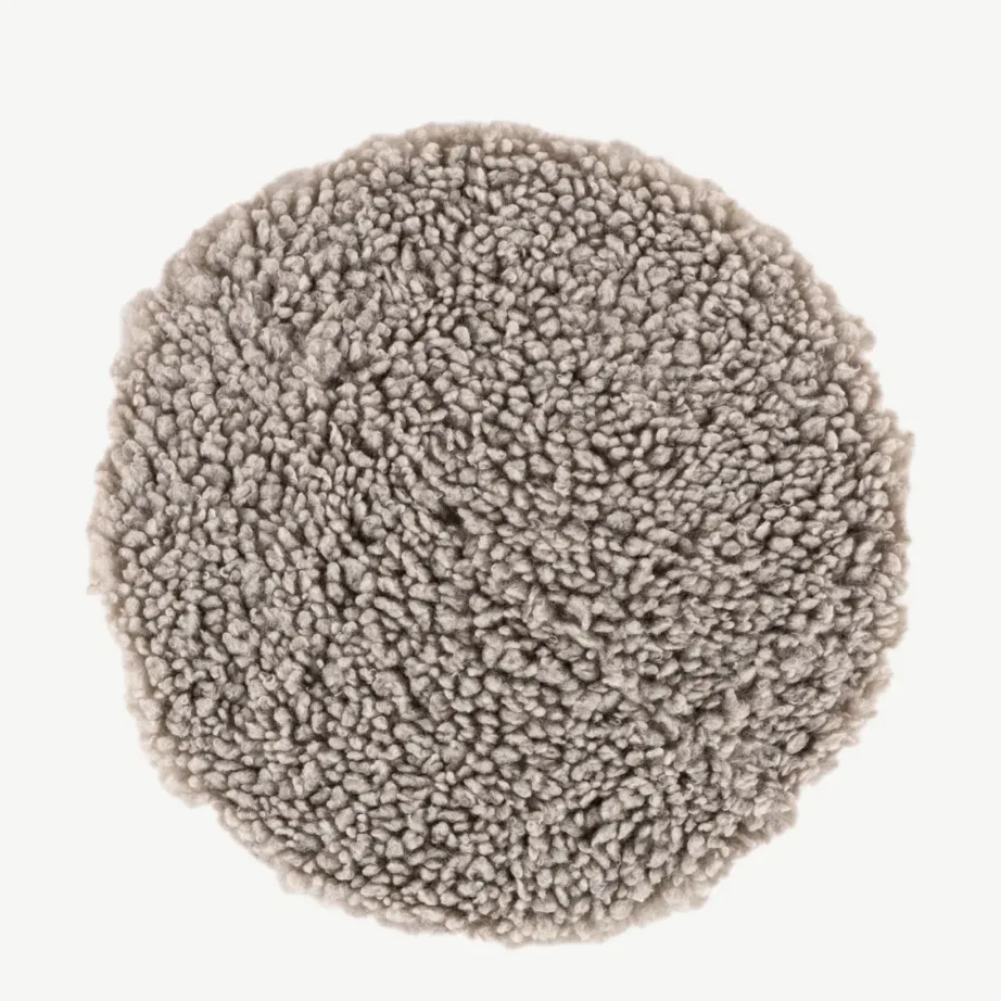 Helehall ümmargune toolipadi Katy, ø34 cm, polüester, 61252-106