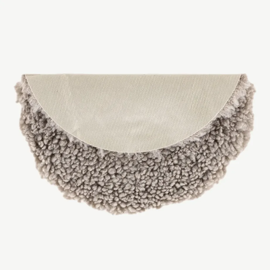 Helehall ümmargune toolipadi Katy, ø34 cm, polüester, 61252-106 – 2