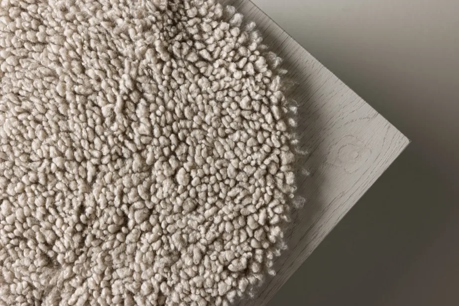 Helehall ümmargune toolipadi Katy, ø34 cm, polüester, 61252-106 – 4