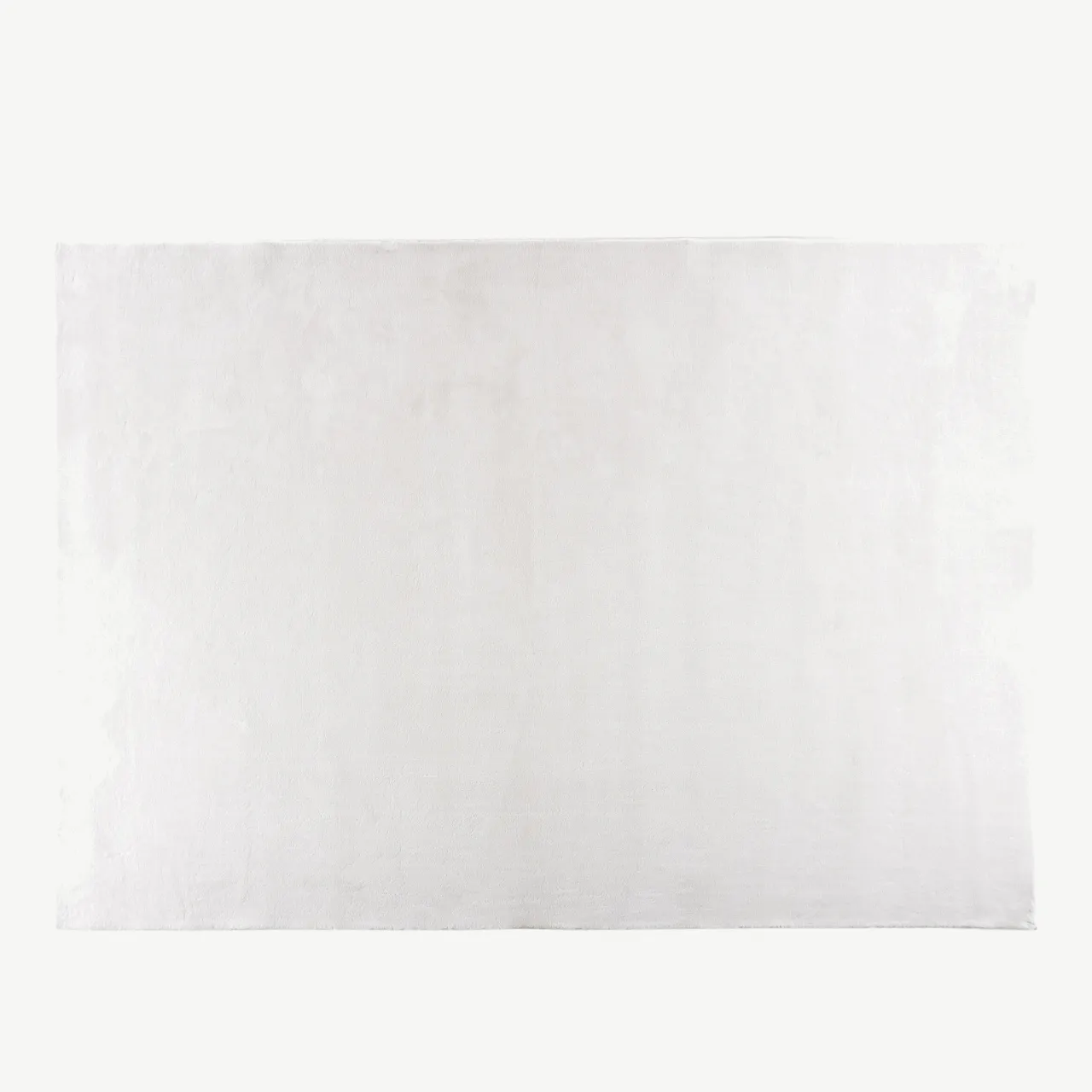 Valge suur polüestrist lühikese karvaga vaip Nixie, 240 × 350 cm - 61304-101