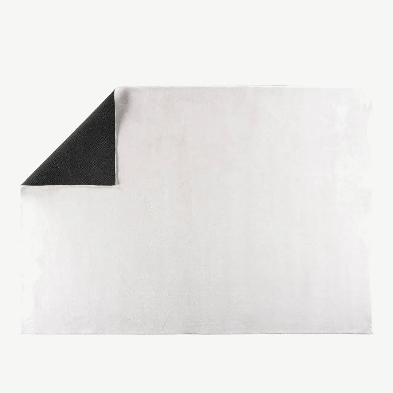 Valge suur polüestrist lühikese karvaga vaip Nixie, 240 × 350 cm - 61304-101
