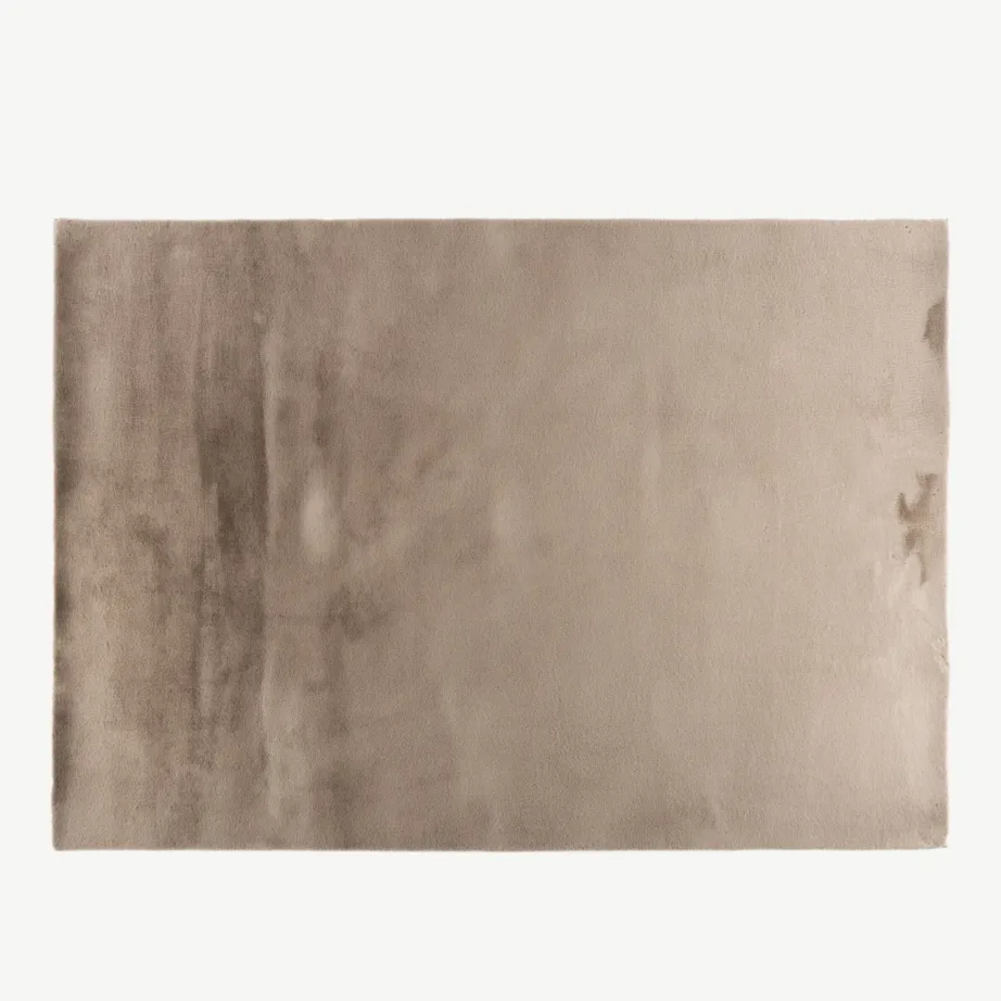 Beež polüestervaip Leni lühikese karvaga, 240×350 cm, 61305-102 – 2