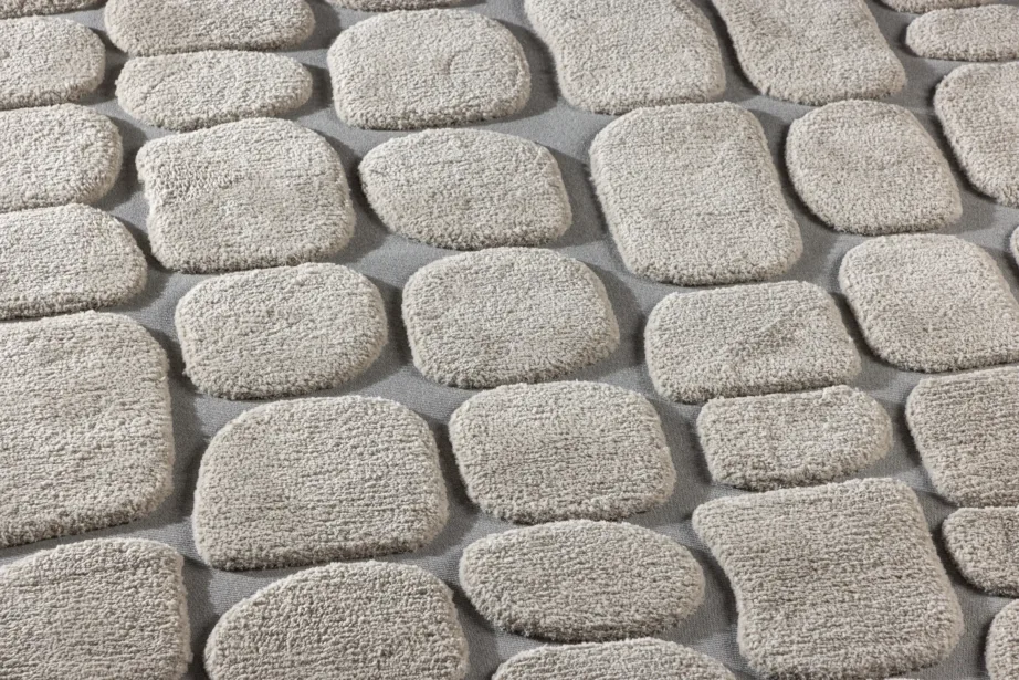 Beež kivimustriga polüestrivaip Octavius 200 × 290 cm, 61527-102 – 5