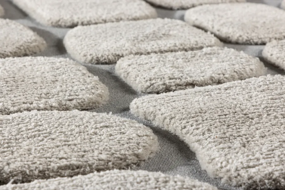 Beež kivimustriga polüestrivaip Octavius 200 × 290 cm, 61527-102 – 7