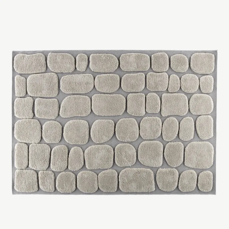 Beež reljeefse mustriga polüestrist vaip Octavius 230 × 160 cm - 61528-102
