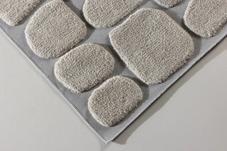 Beež reljeefse mustriga polüestrist vaip Octavius 230 × 160 cm, 61528-102 – 6