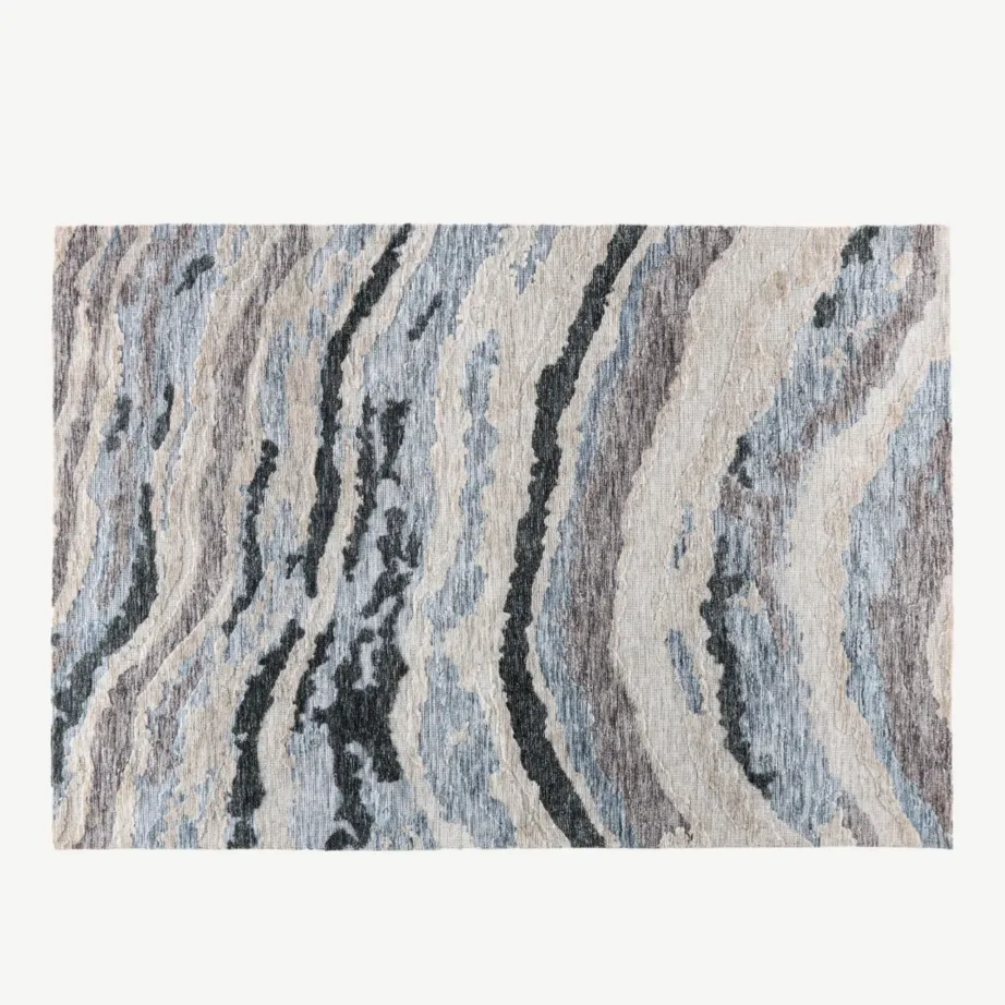 Mitmevärviline ristkülikukujuline vaip Gigi, beež (polüester, 230 × 160 cm), 61536-888 – 2