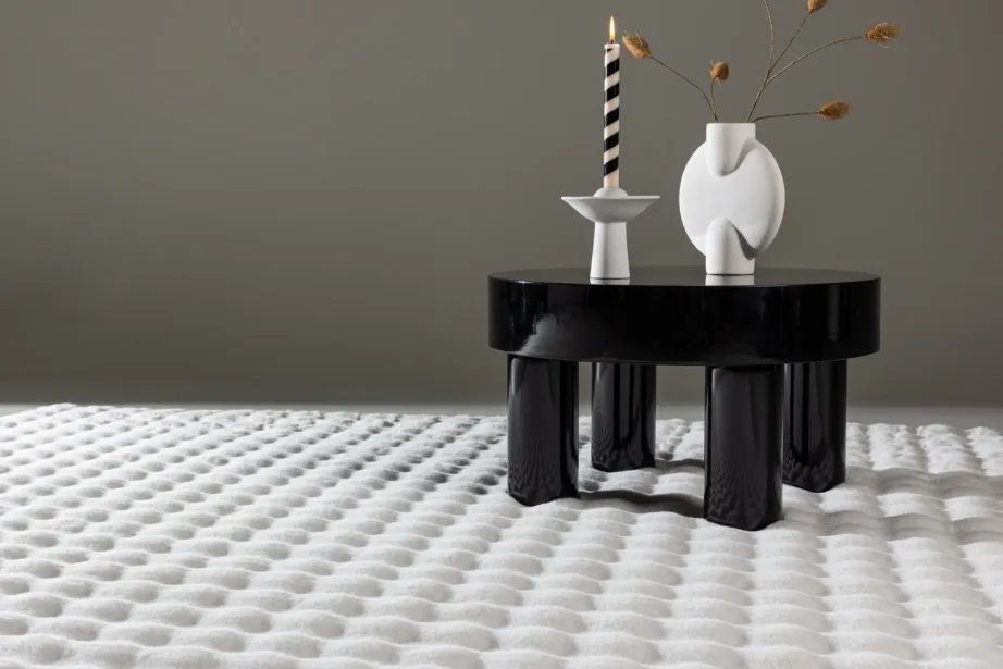 Valge polüesterelutoa vaip Novis, 200 × 290 cm, 61549-101 – 5