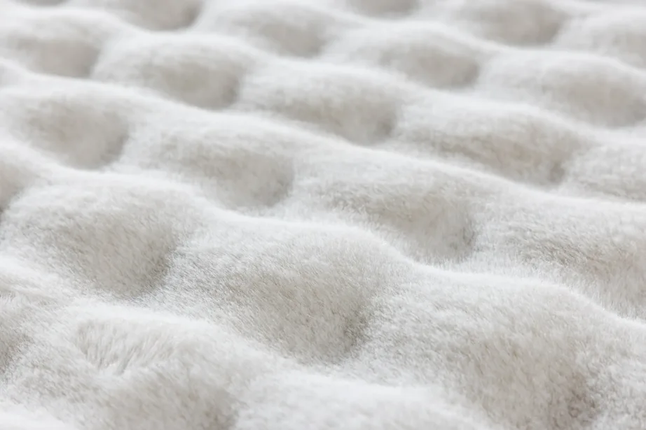 Valge polüesterelutoa vaip Novis, 200 × 290 cm, 61549-101 – 6