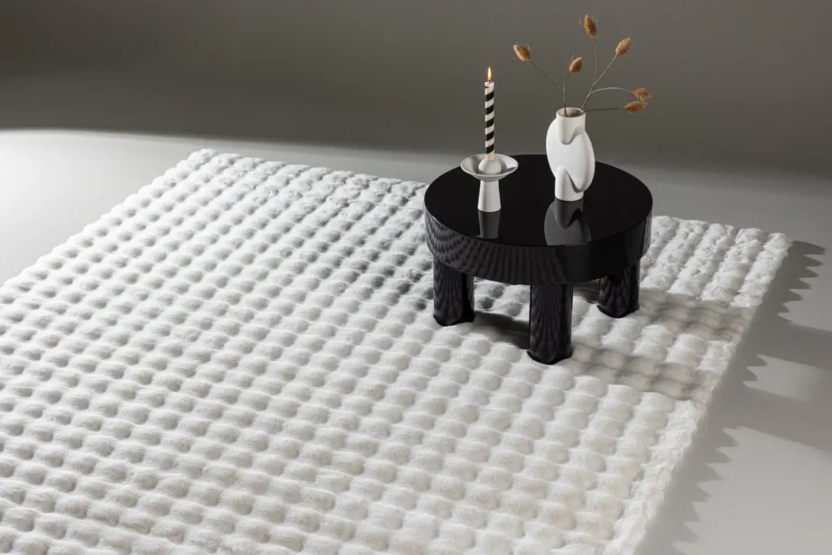 Valge polüestervaip Novis 160 × 230 cm, 61549-112 – 3