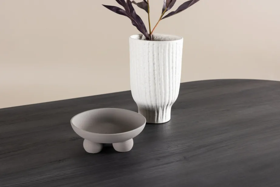 Grundsundi ristkülikukujuline söögilaud, must MDF (220 × 100 cm), 61792-100 – 11