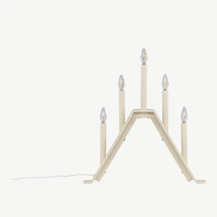 Beež metallist advendiküünlajalg Åre, 5 tulega, 61844-102 – 5