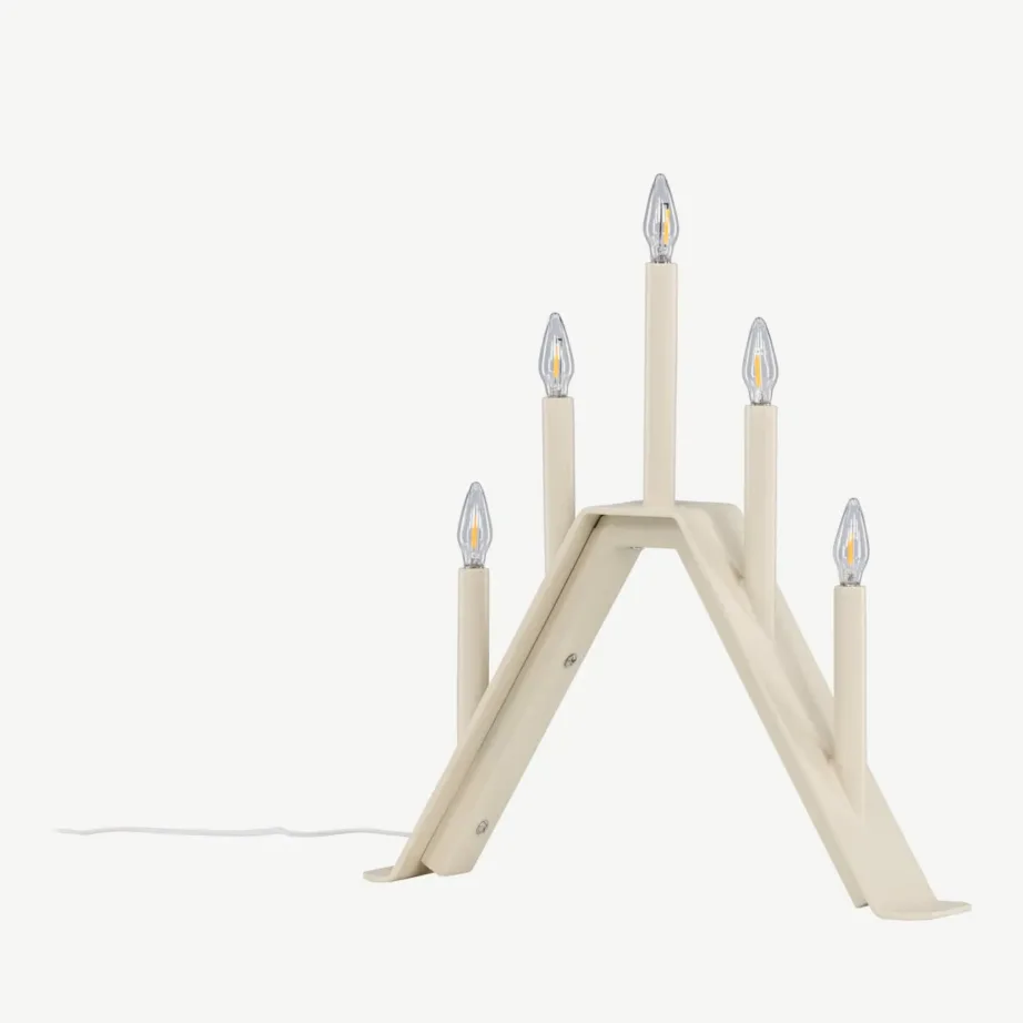 Beež metallist advendiküünlajalg Åre, 5 tulega, 61844-102 – 6