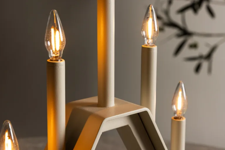 Beež metallist advendiküünlajalg Åre, 5 tulega - 61844-102
