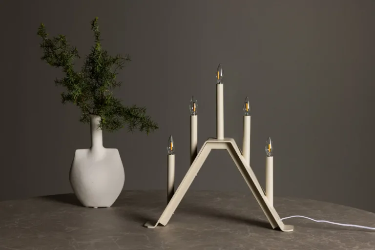 Beež metallist advendiküünlajalg Åre, 5 tulega - 61844-102