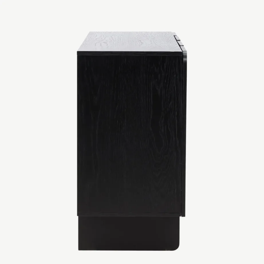 Must MDF-hoiukapp Tyresö, 160 × 45 cm, 61955-100 – 2