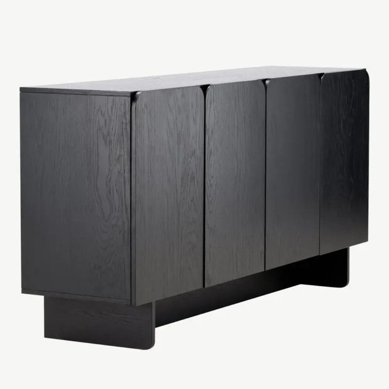 Must MDF-hoiukapp Tyresö, 160 × 45 cm - 61955-100