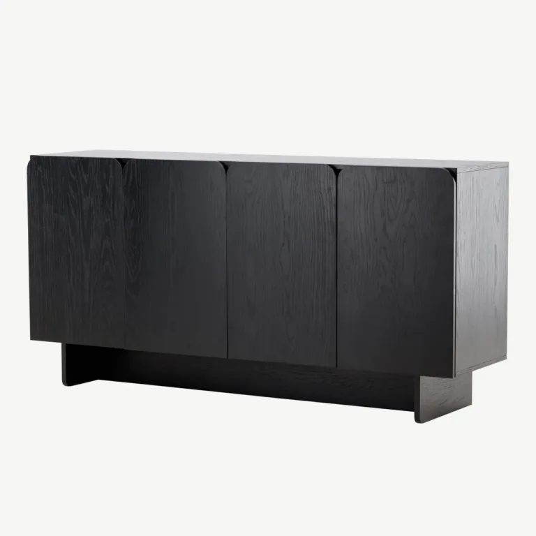 Must MDF-hoiukapp Tyresö, 160 × 45 cm - 61955-100
