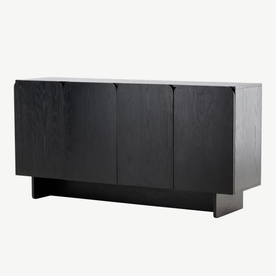 Must MDF-hoiukapp Tyresö, 160 × 45 cm, 61955-100 – 5