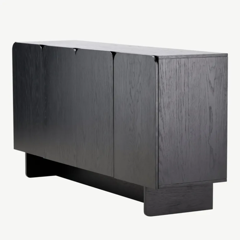 Must MDF-hoiukapp Tyresö, 160 × 45 cm - 61955-100