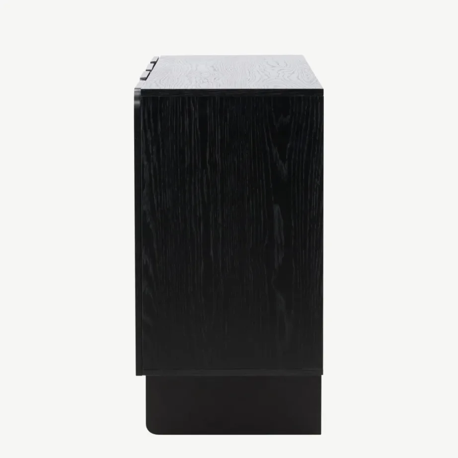 Must MDF-hoiukapp Tyresö, 160 × 45 cm, 61955-100 – 7