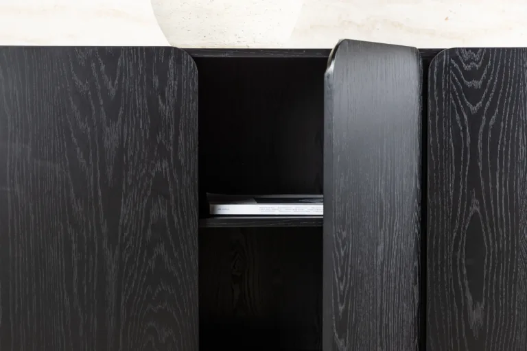 Must MDF-hoiukapp Tyresö, 160 × 45 cm - 61955-100