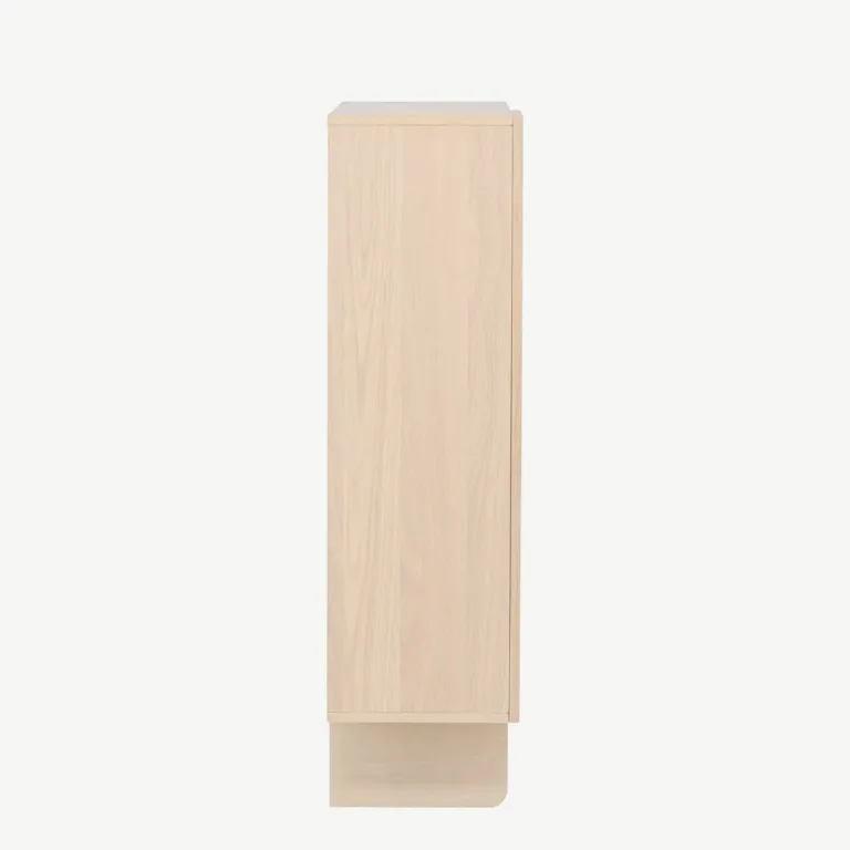Valge peitsiga MDF-kapp Tyresö (80 × 110 cm) - 61956-130