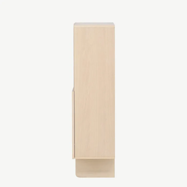 Valge peitsiga MDF-kapp Tyresö (80 × 110 cm) - 61956-130