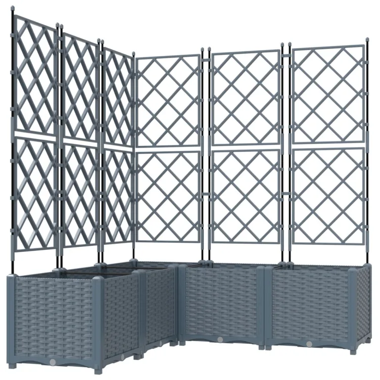 Aiakast roiuja 5 tk helehall 120x120x143 cm