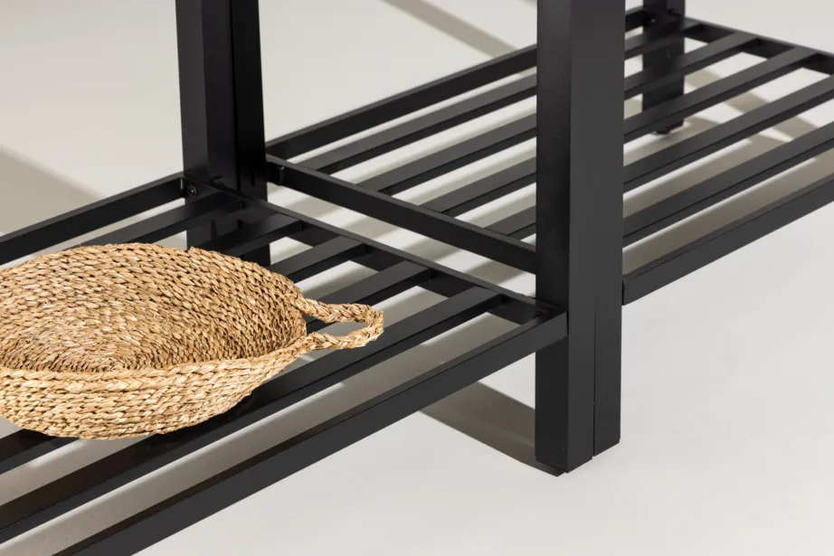 Alicante väliköögi tööpind musta alumiiniumraami ja halli kiviplaadiga, 3011002 – 6