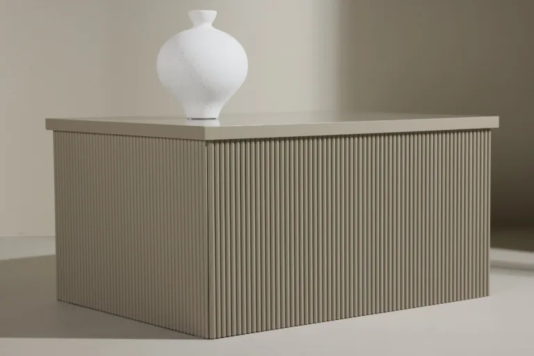 Beež MDF abilauad Lenox (80x60x40 cm) - 62039-102