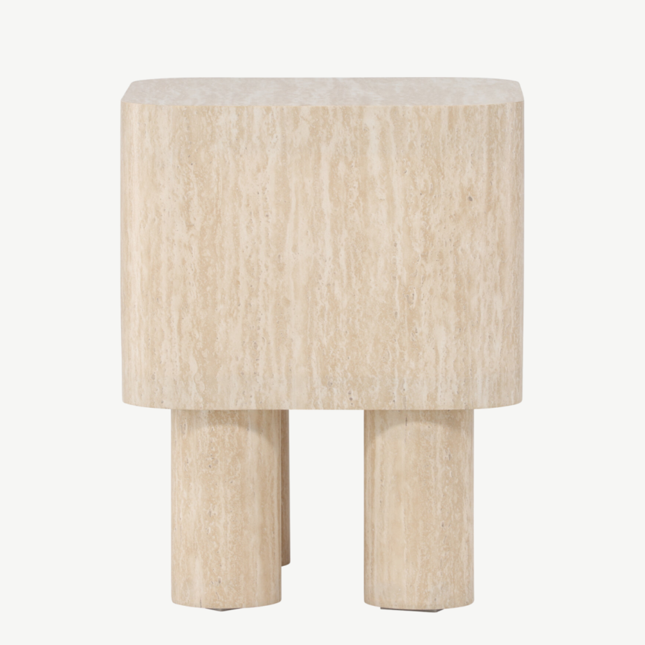 Beež MDF abilauake Klirou (40x40x50 cm), 61593-102 - 2