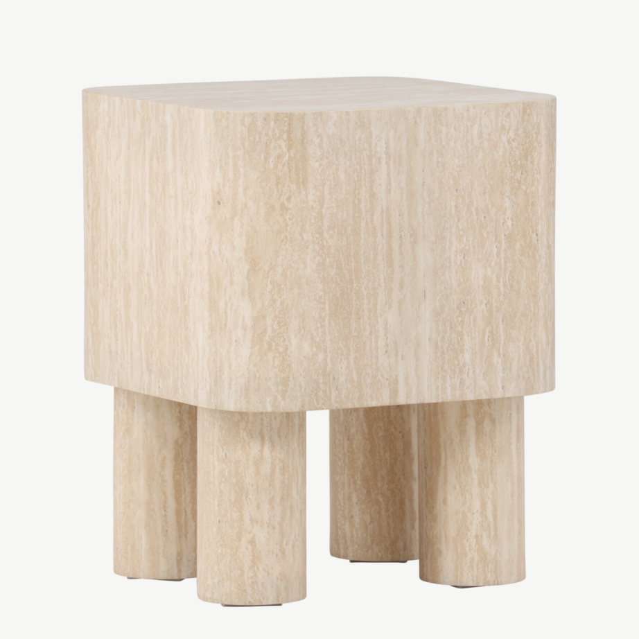 Beež MDF abilauake Klirou (40x40x50 cm), 61593-102 - 4