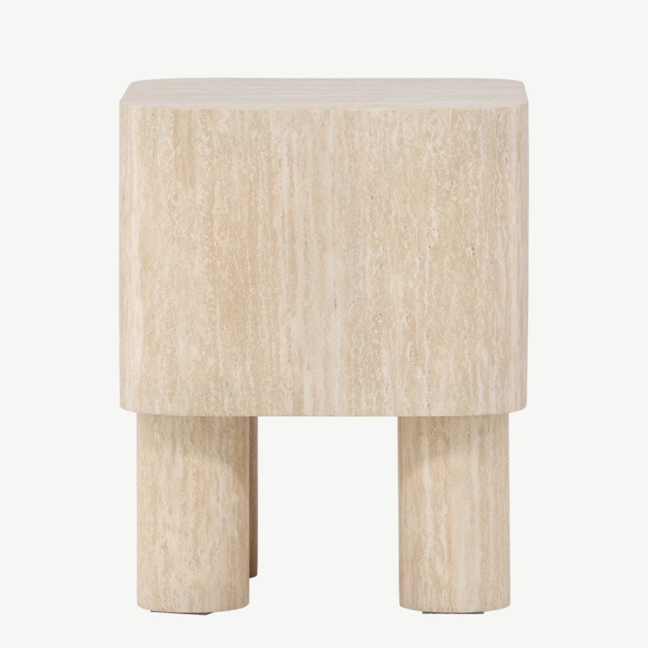 Beež MDF abilauake Klirou (40x40x50 cm), 61593-102 - 5