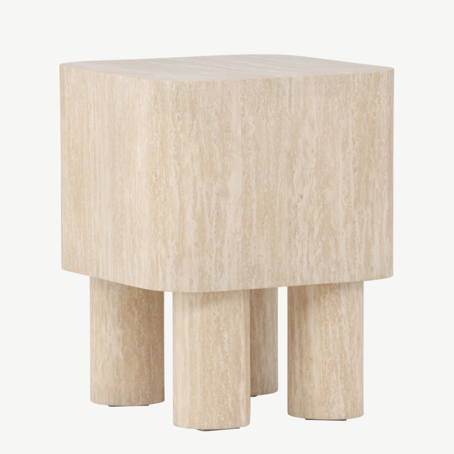 Beež MDF abilauake Klirou (40x40x50 cm), 61593-102 - 6