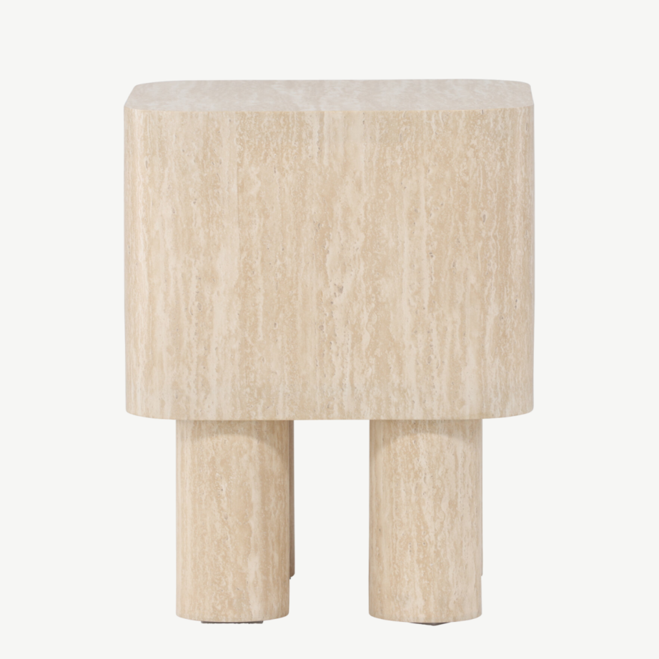 Beež MDF abilauake Klirou (40x40x50 cm), 61593-102 - 7