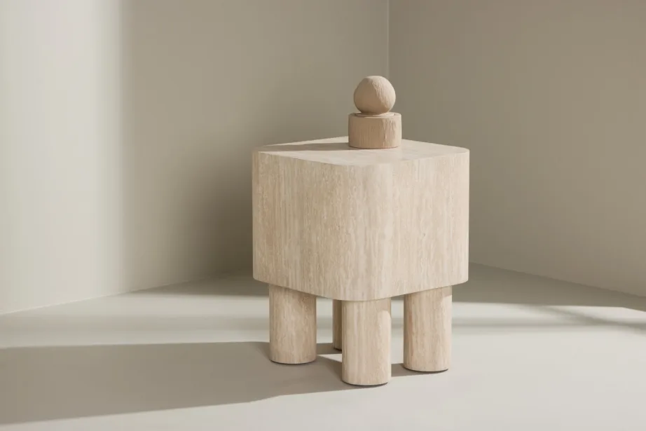 Beež MDF abilauake Klirou (40x40x50 cm), 61593-102 - 8