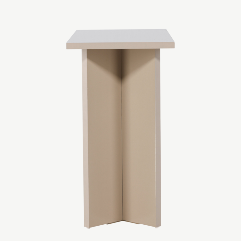 Beež MDF kirjutuslaud Kristiansund (90x42 cm) - 20078-102