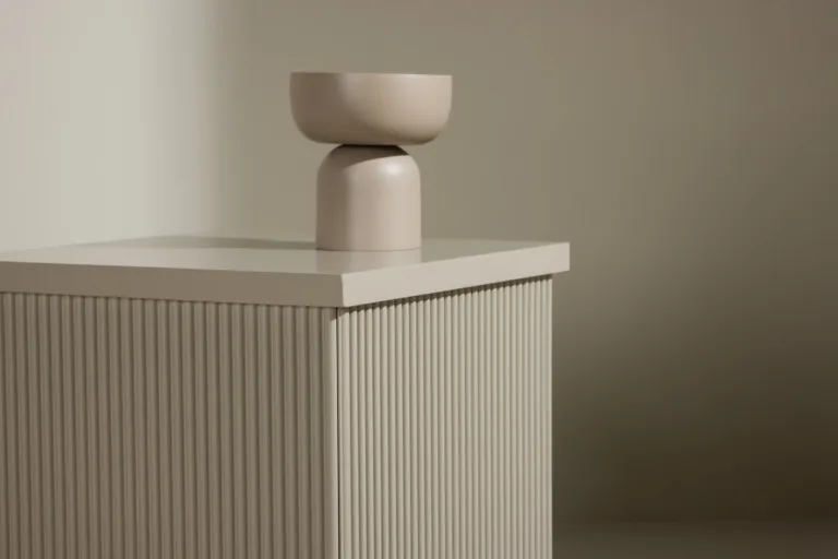 Beež MDF külglaud Lenox, 40x40x45 cm - 62040-102