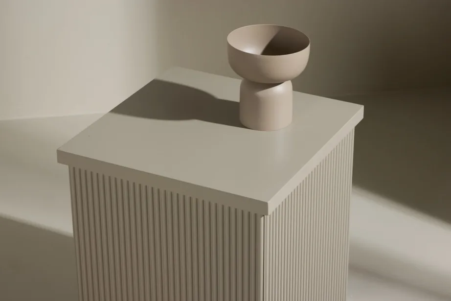 Beež MDF külglaud Lenox, 40x40x45 cm, 62040-102 – 10