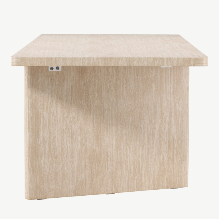 Beež MDF söögilaud Skagen 240x100 cm - 61782-707