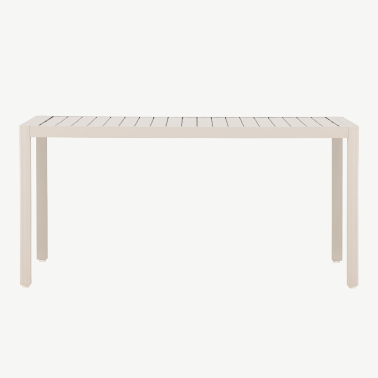 Beež alumiiniumist ristkülikukujuline õuesöögilaud Giardini, 150x85 cm - 9793-222