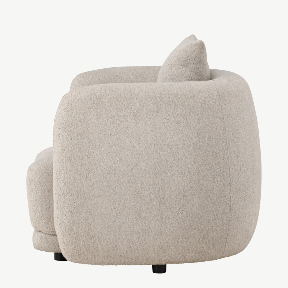 Beež buklee-kangaga tugitool Cielo (lai 110 cm, mustad plastikjalad), 62039-112 – 10