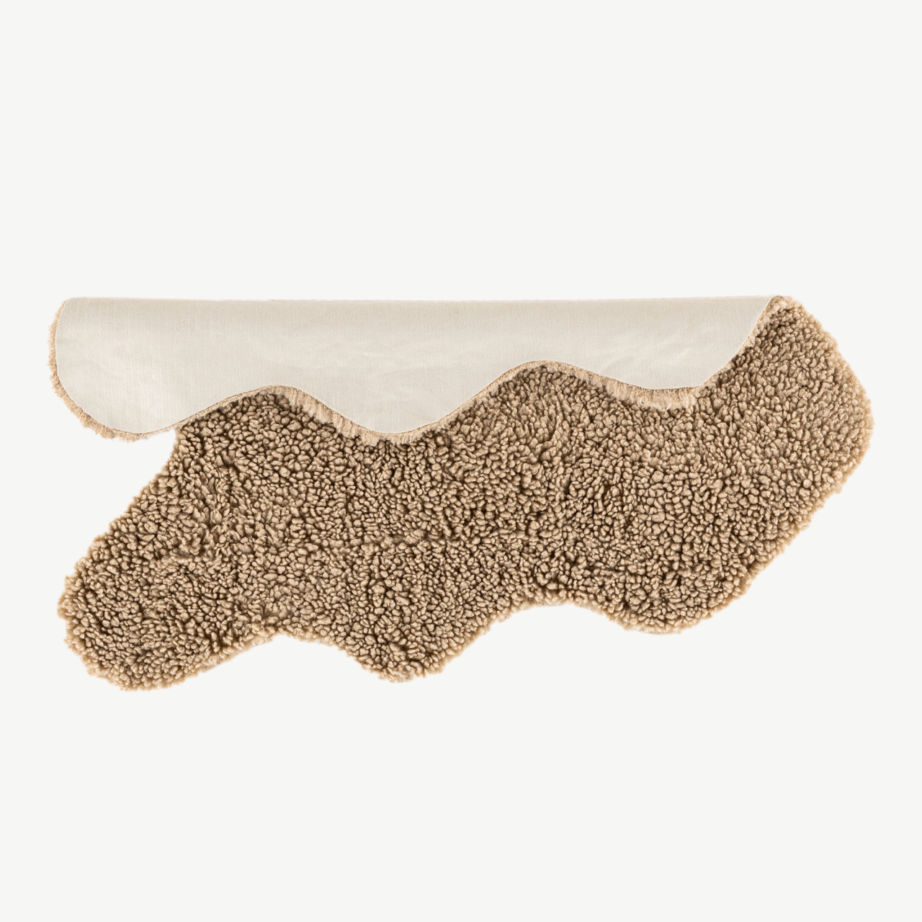 Beež kunstlambanahk viskavaatetek Katy (90×60 cm, polüester), 61251-102 – 2