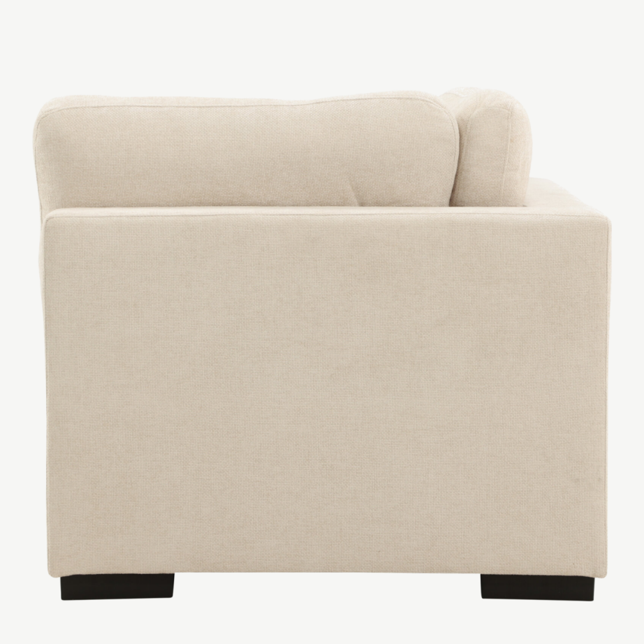 Beež mooduldiivani nurgaosa Salerno sarjast (polüesterkattega, mustad jalad), 62002-102 – 7