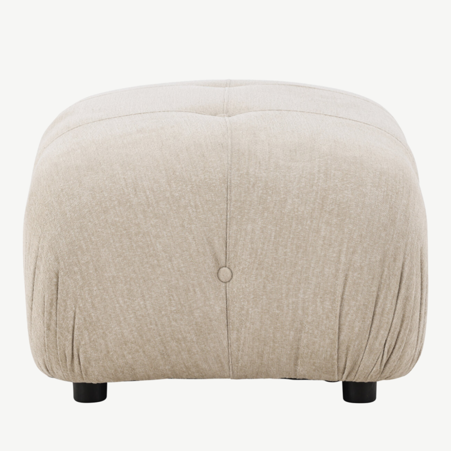 Beež moodultumba Mika sarjast (polüester, plastikjalad), 62049-112 – 2