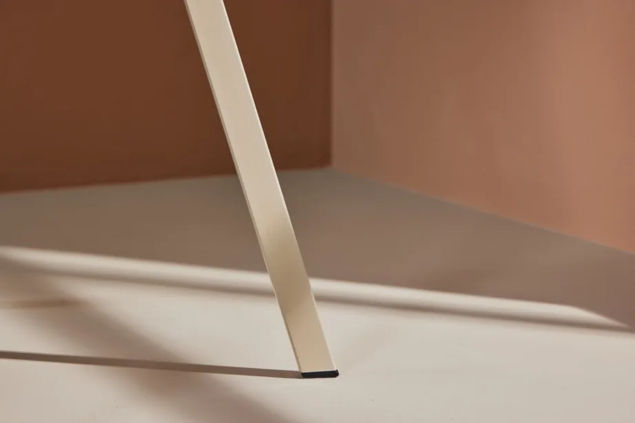 Beež polsterdatud söögitool Lilja, terasraam, 62063-112 – 10