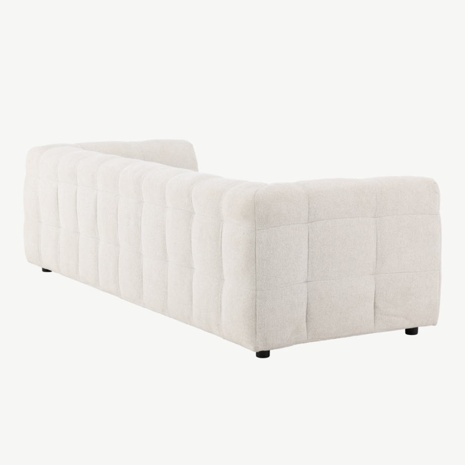 Beež polüesterkangaga 3-kohaline diivan Malou, 62041-112 – 5