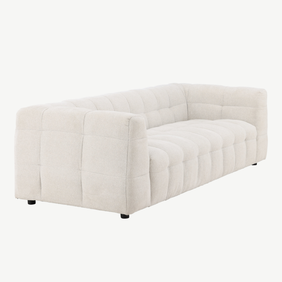 Beež polüesterkangaga 3-kohaline diivan Malou, 62041-112 – 6